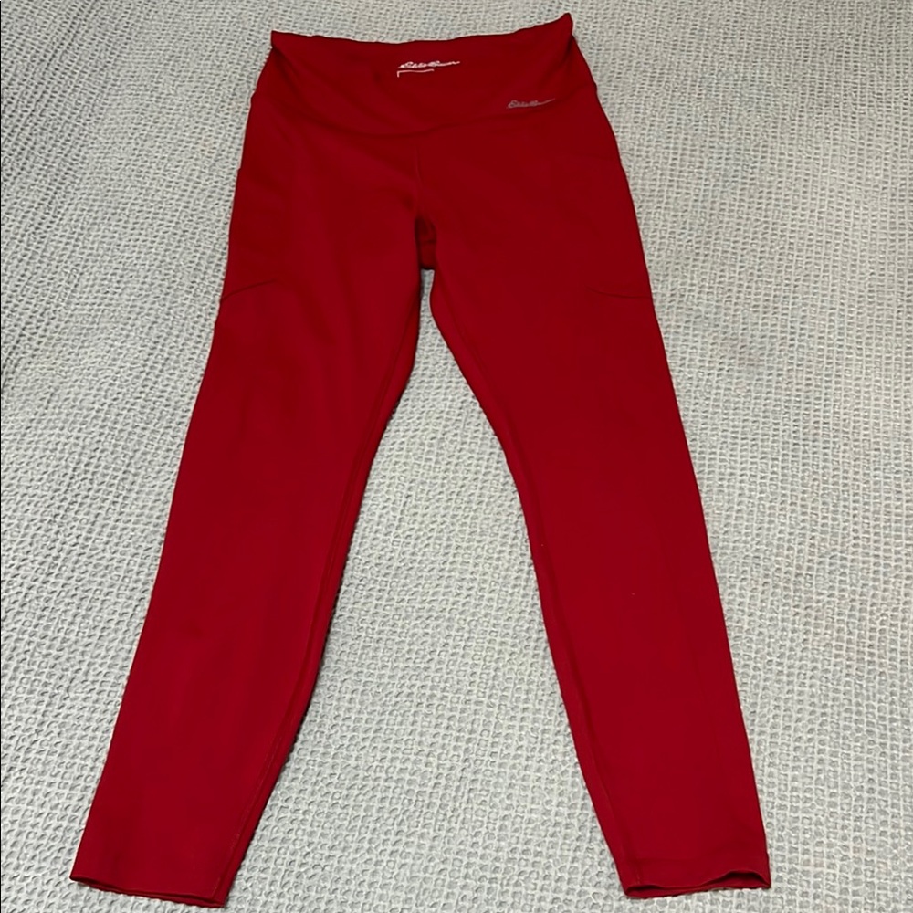 Eddy Bauer stylish red women’s Legging